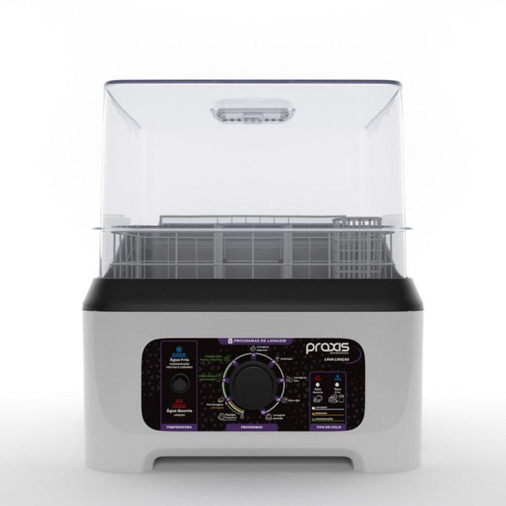 Lava-louças Praxis 3L LPP04 Branco - 110V - 1