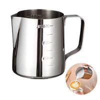 Kit 2 Jarras Barista Inox 350+600 Ml Café Leite Profissional - 5