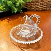 Jogo 8 Xícaras De Café De Com Pires Cristal Pearl Wolff Cor Transparente 90ml - 6