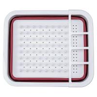 Escorredor De Pratos Euro Home Retrátil Polipropileno Vermelho - 3