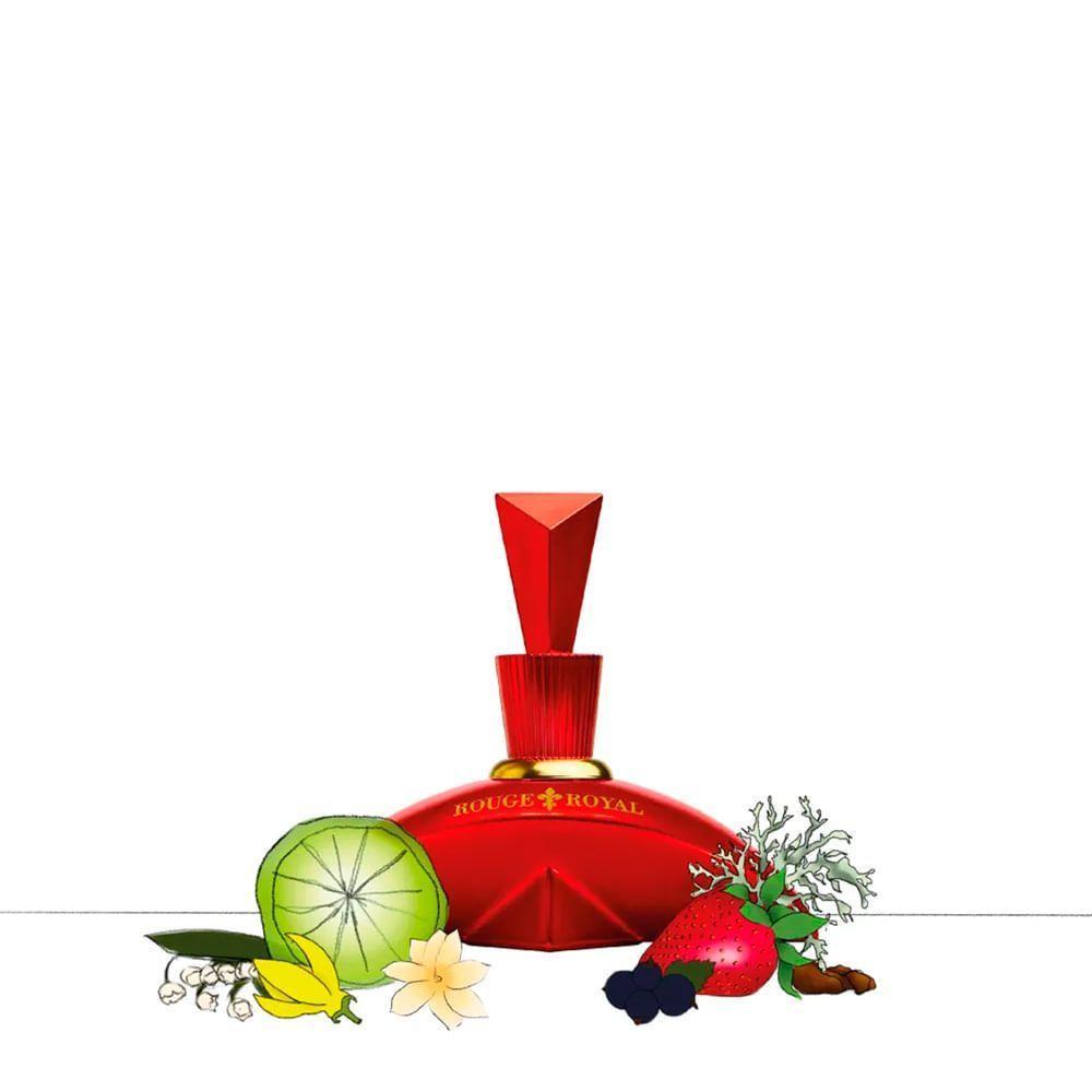 Kit Marina De Bourbon Rouge Royal Eau De Parfum - Perfume Feminino 100ml + Body L. 100ml + Necessaire - 3