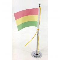 Mini Bandeira De Mesa Bolívia 15 Cm Poliéster - 3