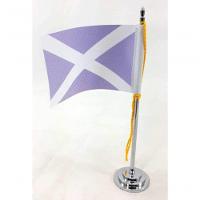 Mini Bandeira De Mesa Escócia 15 Cm Poliéster - 2