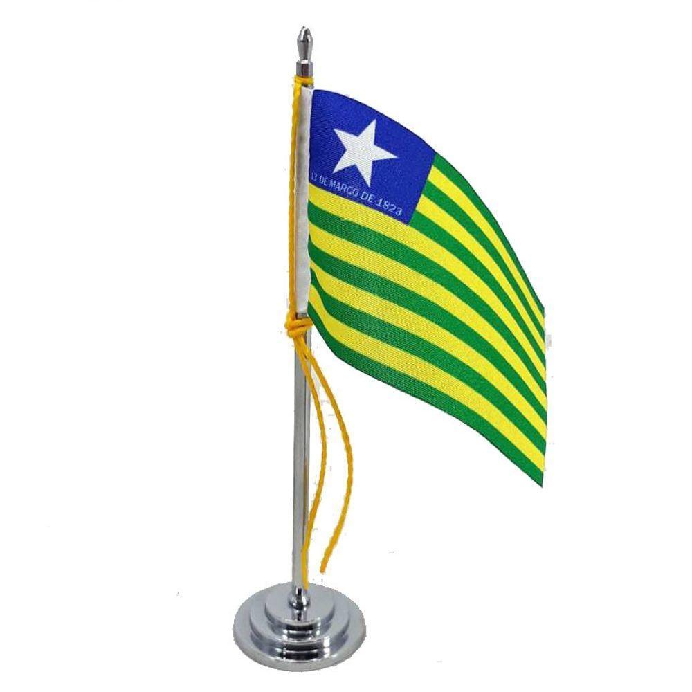 Mini Bandeira Mesa Piauí Mastro 15 Cm - 1