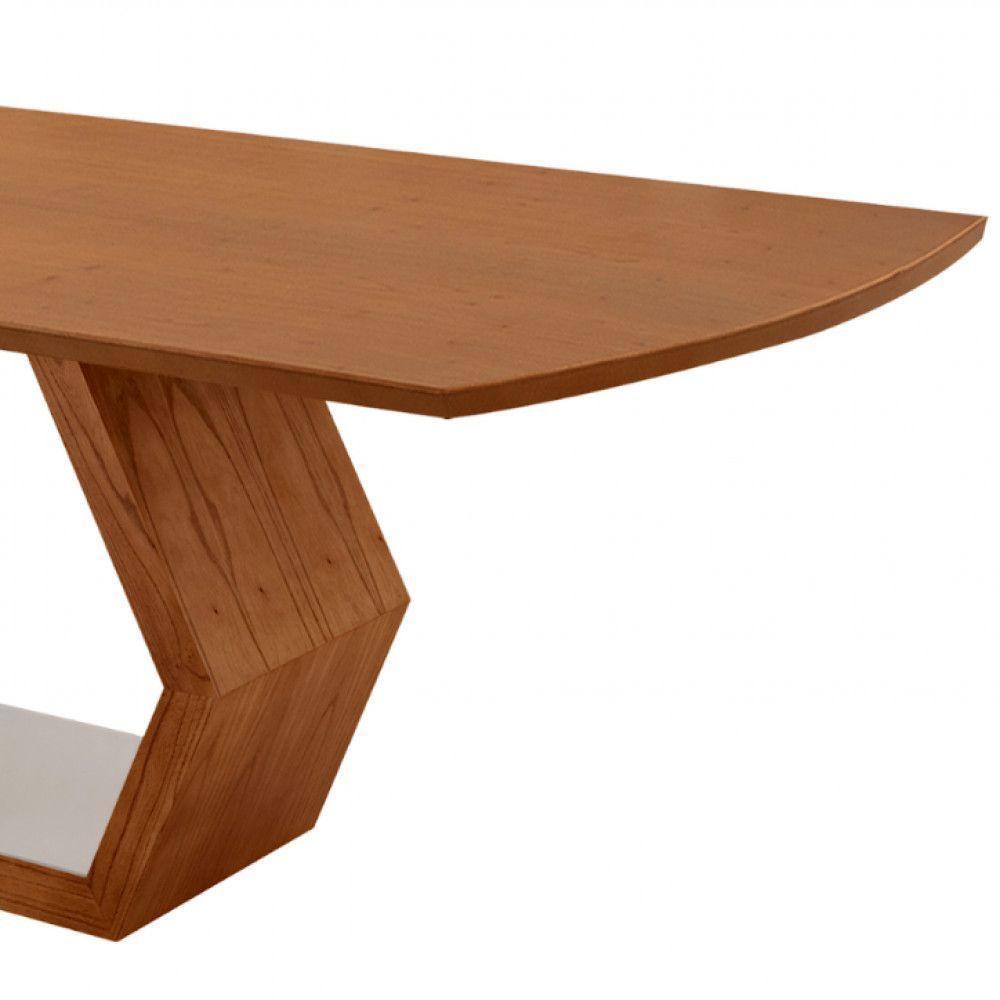 Mesa Para Sala De Jantar Ane Cinamomo Com Off White/cinamomo Imbuia - 5