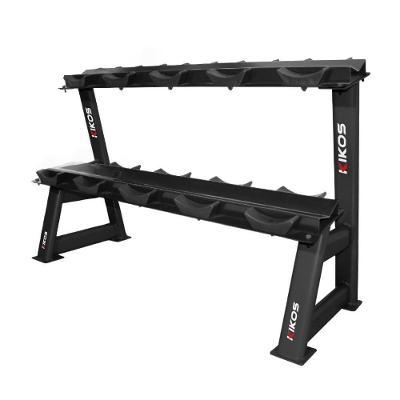 Rack para 5 Pares de Halteres MD6208 para Organização de Academia Residencial Ou Comercial Kikos