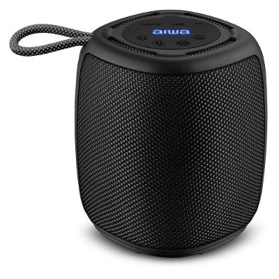 Caixa de Som Portátil Aiwa AWS-SP-03-B 15W Estéreo Via TWS Bluetooth 5.3 Preto