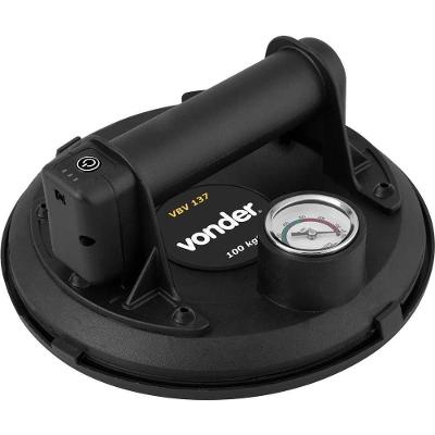 Ventosa Simples 200mm 100kg Bateria 3,7v Com Bomba De Vácuo Vbv137 Vonder