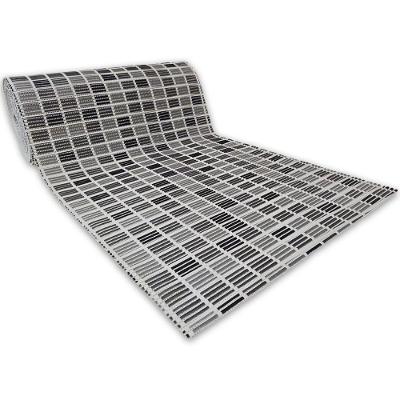 Tapete Passadeira Emborrachada Pvc Antiderrapante 0,65x5,00m Ladrilho Preto