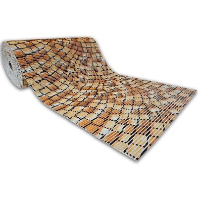 Tapete Passadeira Emborrachada Pvc Antiderrapante 0,65x5,00m Pedra Portuguesa