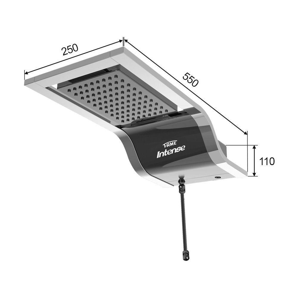 Chuveiro Fame Intense Eletrônico Black 127v 00344741 - 5