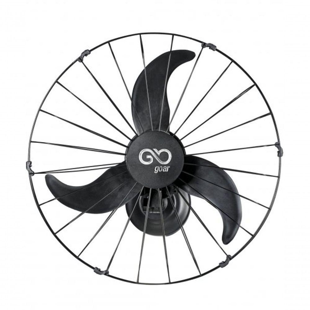 Ventilador de Parede Goar V60 60cm com 3 Pás Preto Monovolt 220V - 1