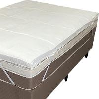 Pillow Top Viúva Dupla Face 200 Fios 6cm 700g-m² 128x188cm Branco - 6
