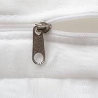 Pillow Top Viúva 200 Fios Premium 10cm 1200g-m² 128x188cm Branco - 9