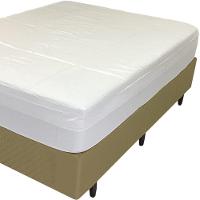 Pillow Top Viúva Espuma Soft 5cm Capa Removível 128x188cm Branco