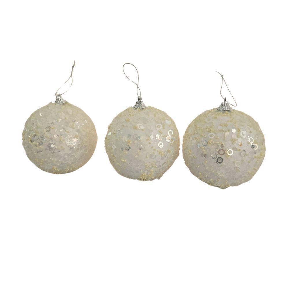 Bolas De Natal Kit Com 3 Unid Kit 3 Pçs. - 1