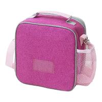 Lancheira Térmica E Pote P/ Lanche 450 Com Garrafa 550ml E Porta Acessórios Multiuso Pink - 9
