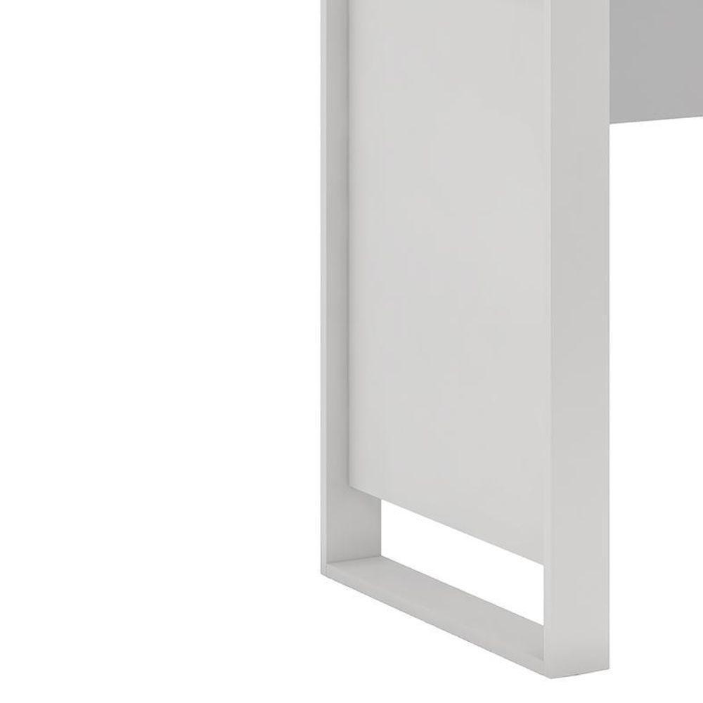 Mesa Para Computador Office Morada Branco Demóbile Branco - 3