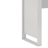 Mesa Para Computador Office Morada Branco Demóbile Branco - 3