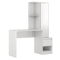 Escrivaninha Office Morada Com Armário 1 Porta E 1 Gaveta Branco Demóbile Branco - 1