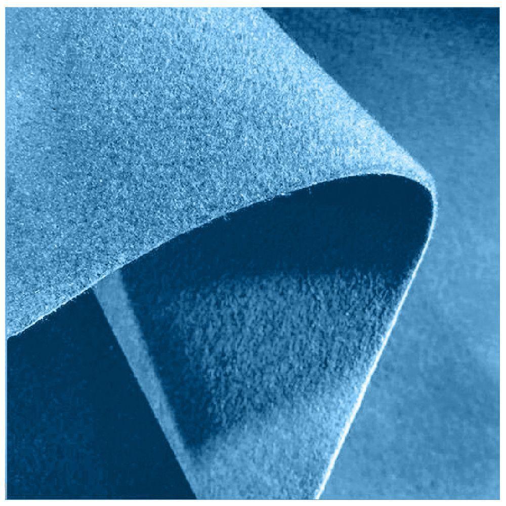 Carpete Para Forração Forro Chão Festa Ambiente Venda M² Azul Oceano - 3