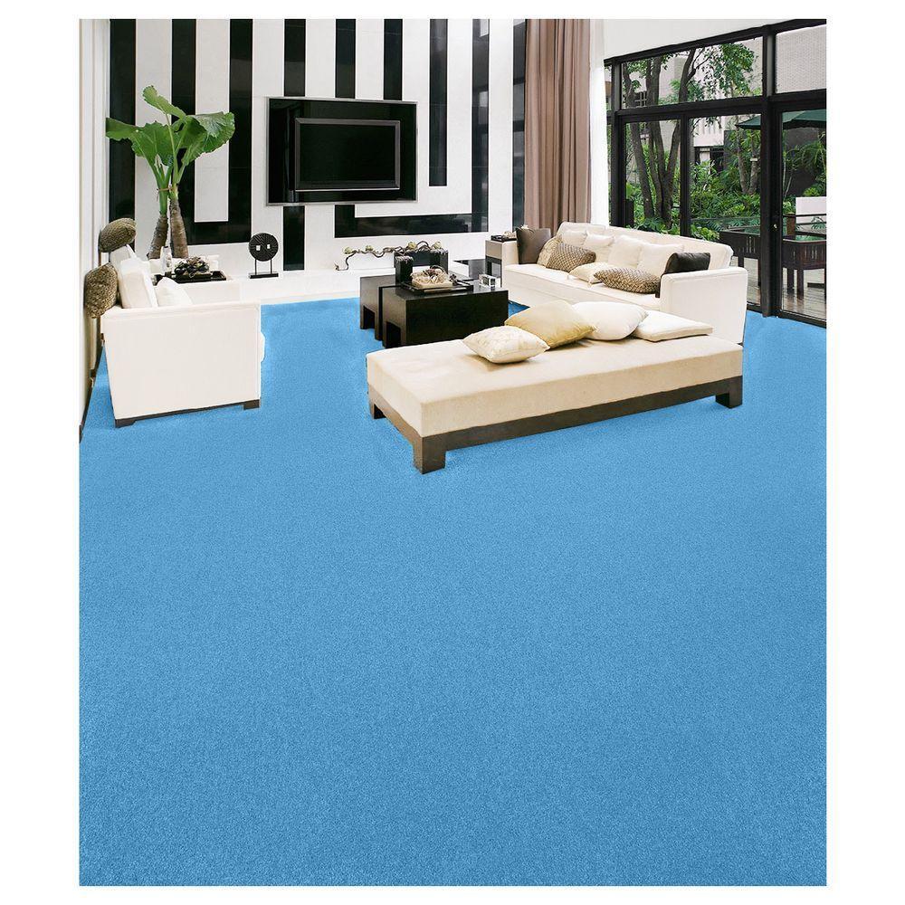 Carpete Para Forração Forro Chão Festa Ambiente Venda M² Azul Oceano - 4