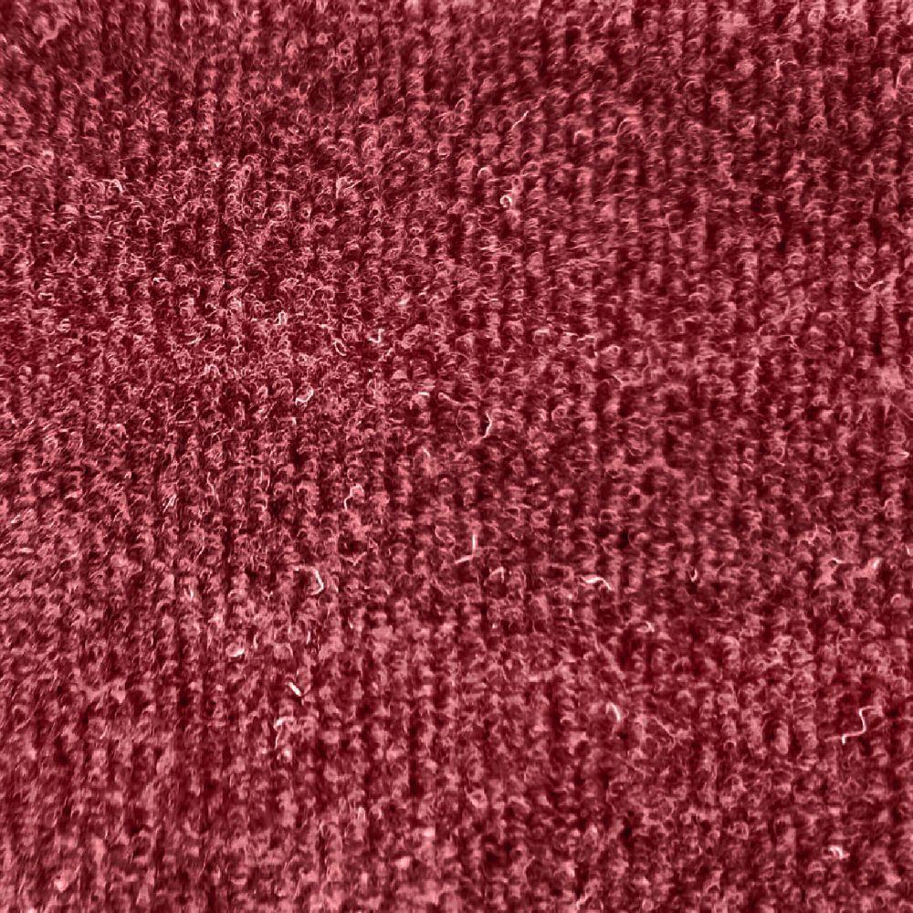 Carpete Forração Ecoloop Canelado Forro Ambiente 2,00x3,50 Vermelho - 1