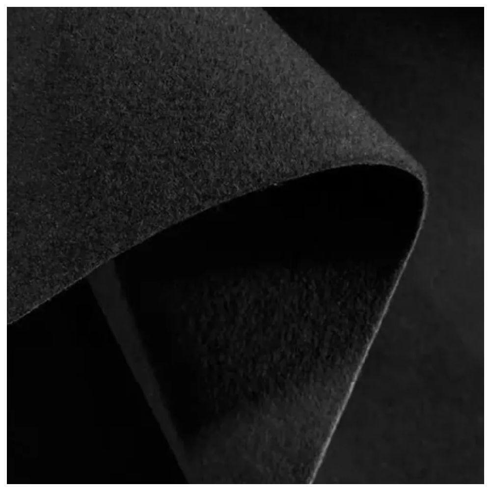 Carpete Para Forração Forro Chão Festa M2 Ecotex Preto - 3