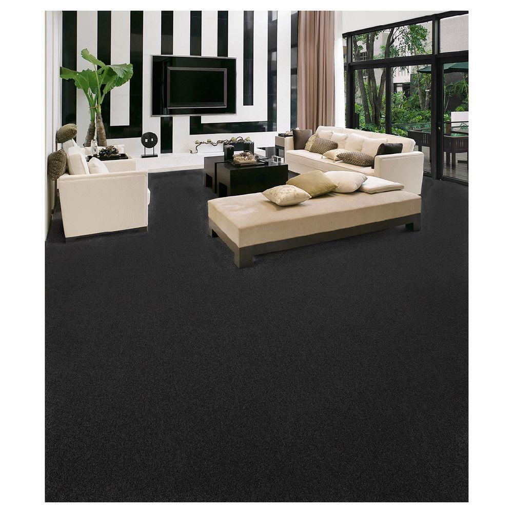 Carpete Forração Forro Chão Festa Ambiente 2,00x3,50 Preto - 3