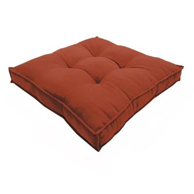 Almofada Futon Decoração 50x50 Cm Vários Modelos Terracota