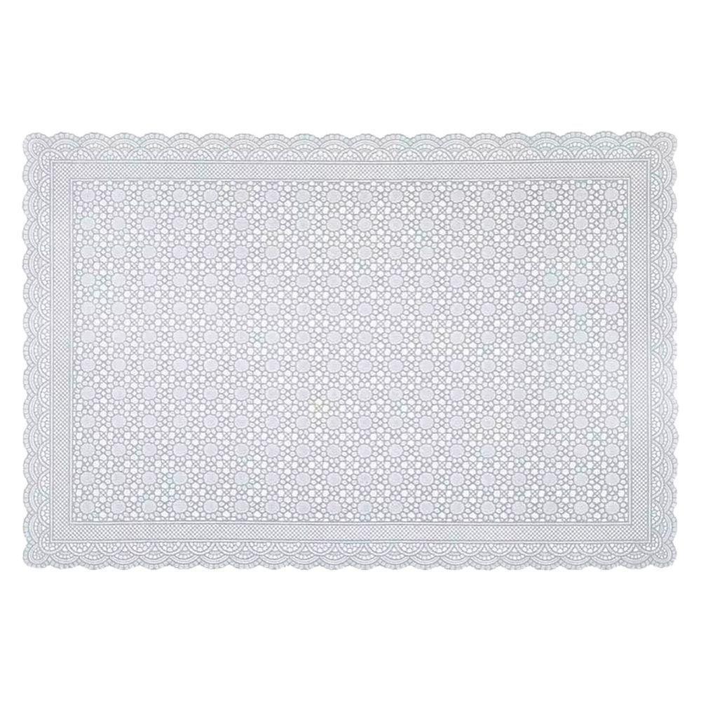 Toalha De Geladeira Pvc Rendado Kit 04 Pçs Pequenas Flores - 3