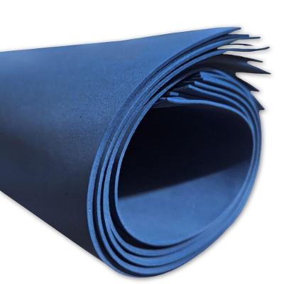 Kit 10 Placas De Eva Liso 1,5mm 40x60cm Artesanato - Cores Azul Petroleo