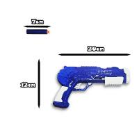 Kit 2 Lança Dardos Arminha Dupla Brinquedo Bolinha Shooter - 3