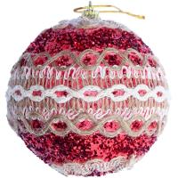 Kit 18 Bola Vermelha Natal Decoração árvore De Natal De 75mm - 3