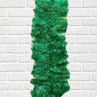 Festão Aramado Verde Decoração Natal Com 200 Galhos 2 Metros