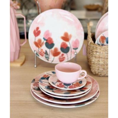 Kit Jogo Aparelho Jantar P/8 Pessoas 40pçs Oxford Unni Lisse