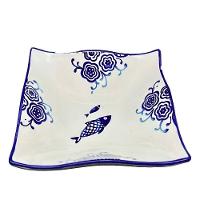 Kit 6 Tigela Sobremesa Bowl Peixe Praia Oceano Náutico 14cm - 1