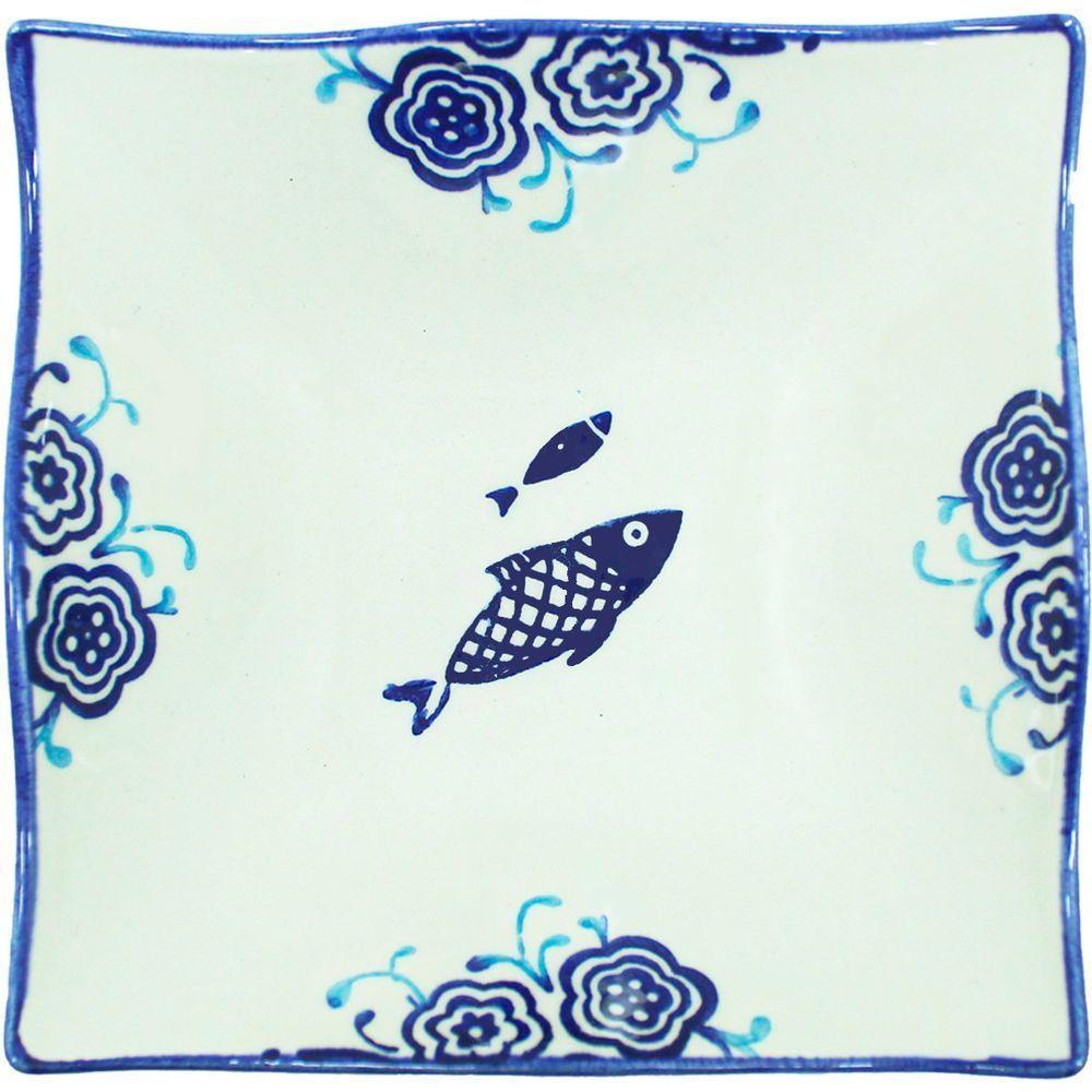 Kit 8 Tigela Sobremesa Bowl Peixe Praia Oceano Náutico 14cm - 4