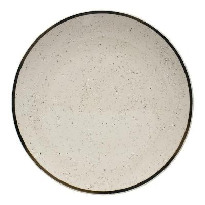 Kit Jogo Pratos Rasos Jantar 6 Pessoas 6 Peças Unni Brisa