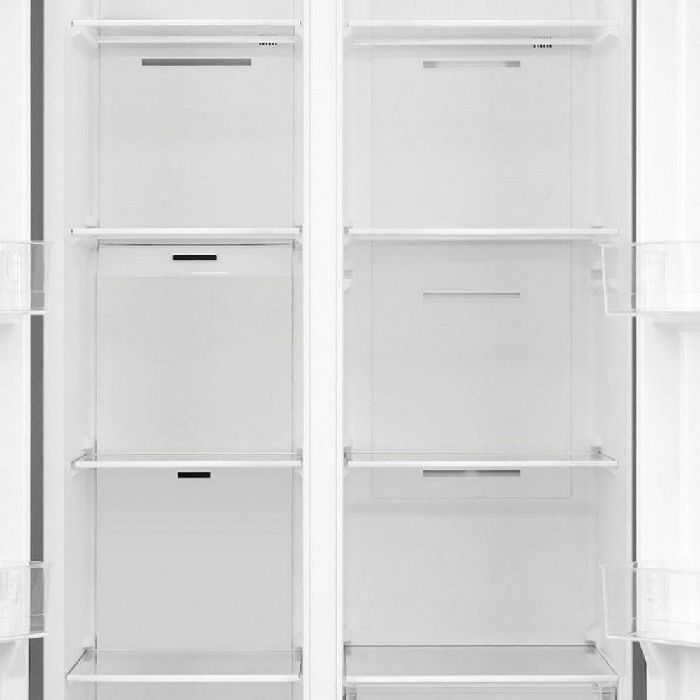 Geladeira Midea 442 Litros Frost Free Side By Side Rs598Fga042 Inox 220V - 7