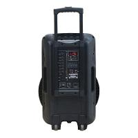 Caixa de Som Amplificada Amvox Aca-1100w Rms Dezoitão Preto Bivolt - 4