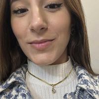 Choker Fita Diamantada Com Cápsula De Café Revestida Em Ouro