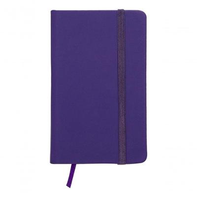 Caderneta Tipo Moleskine Agenda Escrever Estudar 13x8 Bolso Roxo