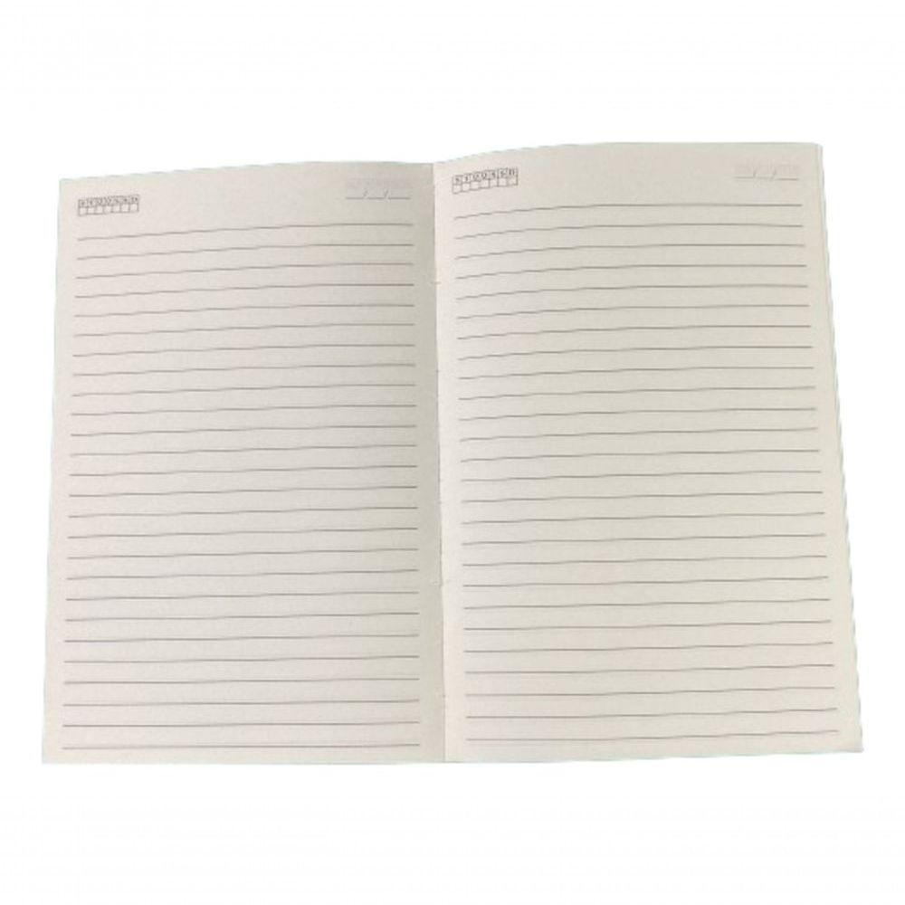 Caderno Sketchbook Grande Capa Profissões 21x14cm Marketing Miolo Com Pauta Para Escrever - 2