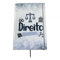 Caderno Sketchbook Grande Capa Profissões 21x14cm Direito Miolo Sem Pauta Para Desenhar - 2