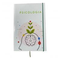 Caderno Sketchbook Grande Capa Profissões 21x14cm Psicologia Miolo Com Pauta Para Escrever - 3