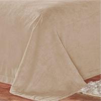 Edredom Cobertor Coberta Manta Casa Show Queem - Cáqui - 2