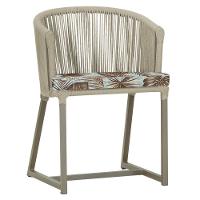 Cadeira De Jantar Noronha Alumínio Fendi E6 Trama Original Rami - 1