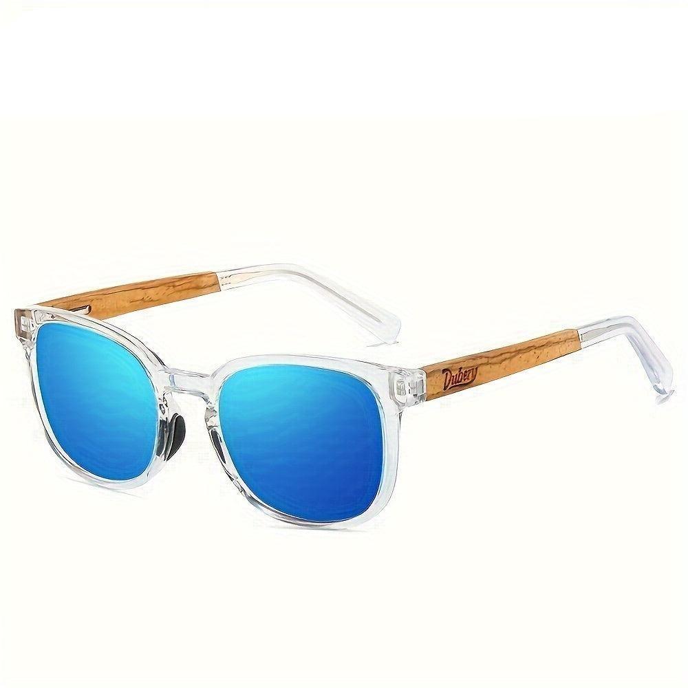 Óculos Esportivos Polarizados Dubery Para Caminhadas, Pesca E Uso Casual Azul E Branco - 1