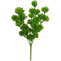 Kit 4 Planta Artificial Broto Suculenta Arranjo Flor 30cm